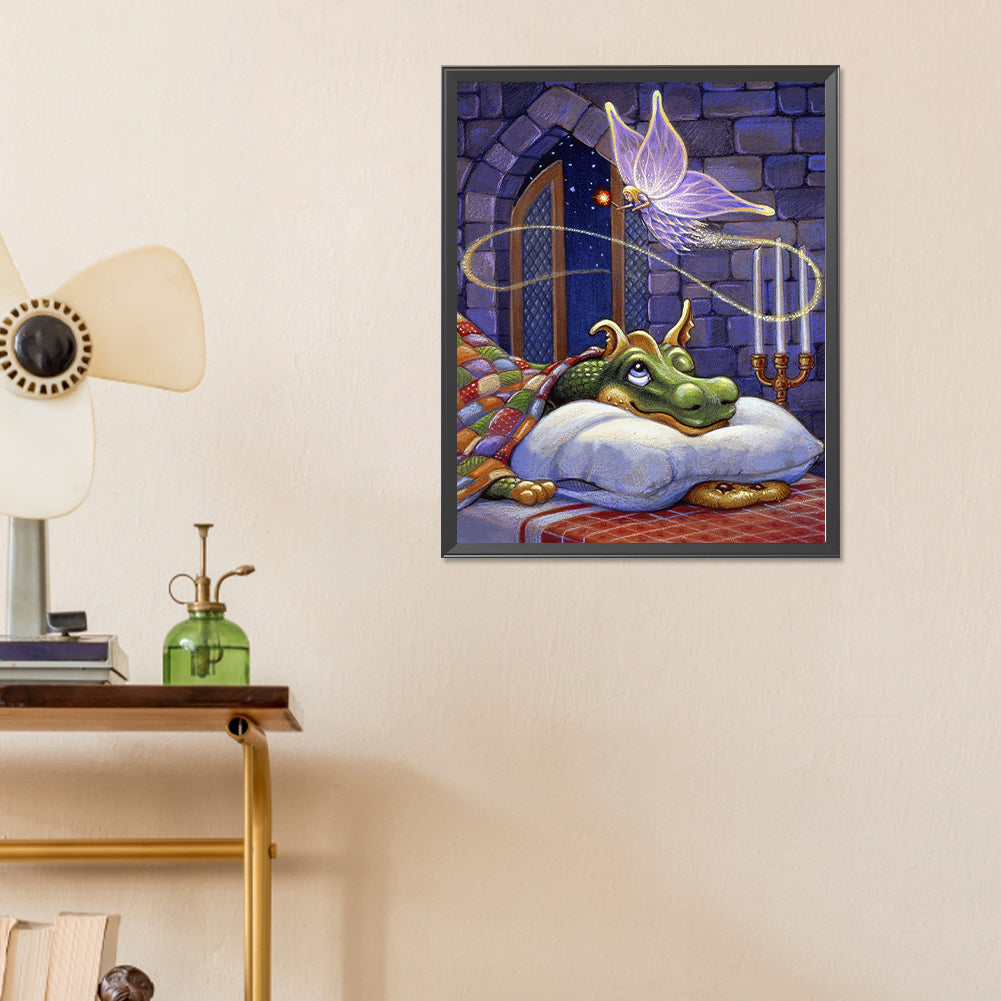 Diamond Painting - Full Round - Dragon (40*50CM)