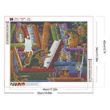 Load image into Gallery viewer, Diamond Painting - Full Round - Dragon (50*40CM)

