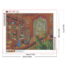 Load image into Gallery viewer, Diamond Painting - Full Round - Dragon (50*40CM)
