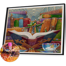 Load image into Gallery viewer, Diamond Painting - Full Round - Dinosaur (50*45CM)
