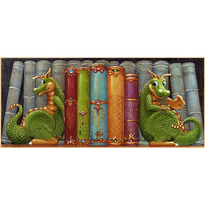 Diamond Painting - Full Round - Dragon (90*40CM)