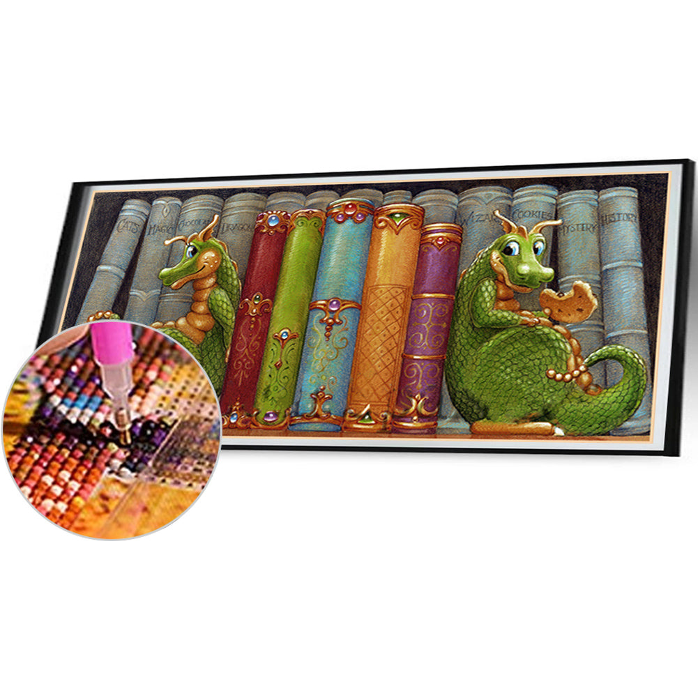 Diamond Painting - Full Round - Dragon (90*40CM)