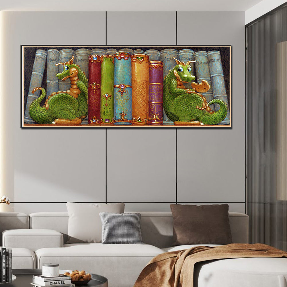 Diamond Painting - Full Round - Dragon (90*40CM)