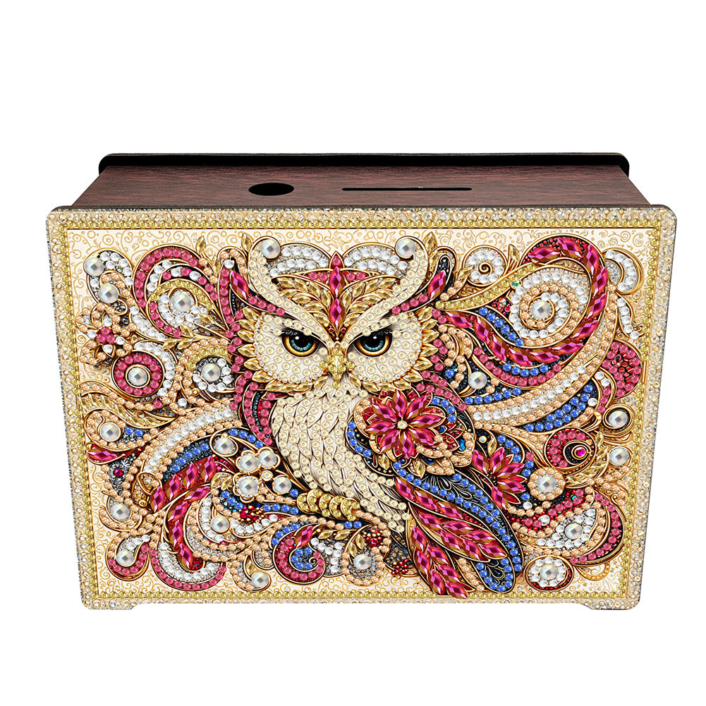 Wooden Butterfly Diamond Painting Change Holder Case Decors for Adults Beginners