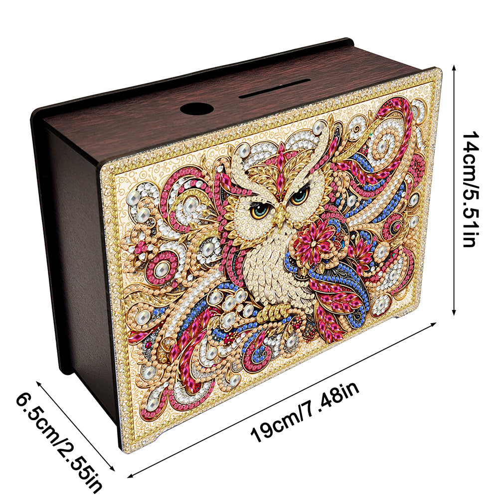 Wooden Butterfly Diamond Painting Change Holder Case Decors for Adults Beginners