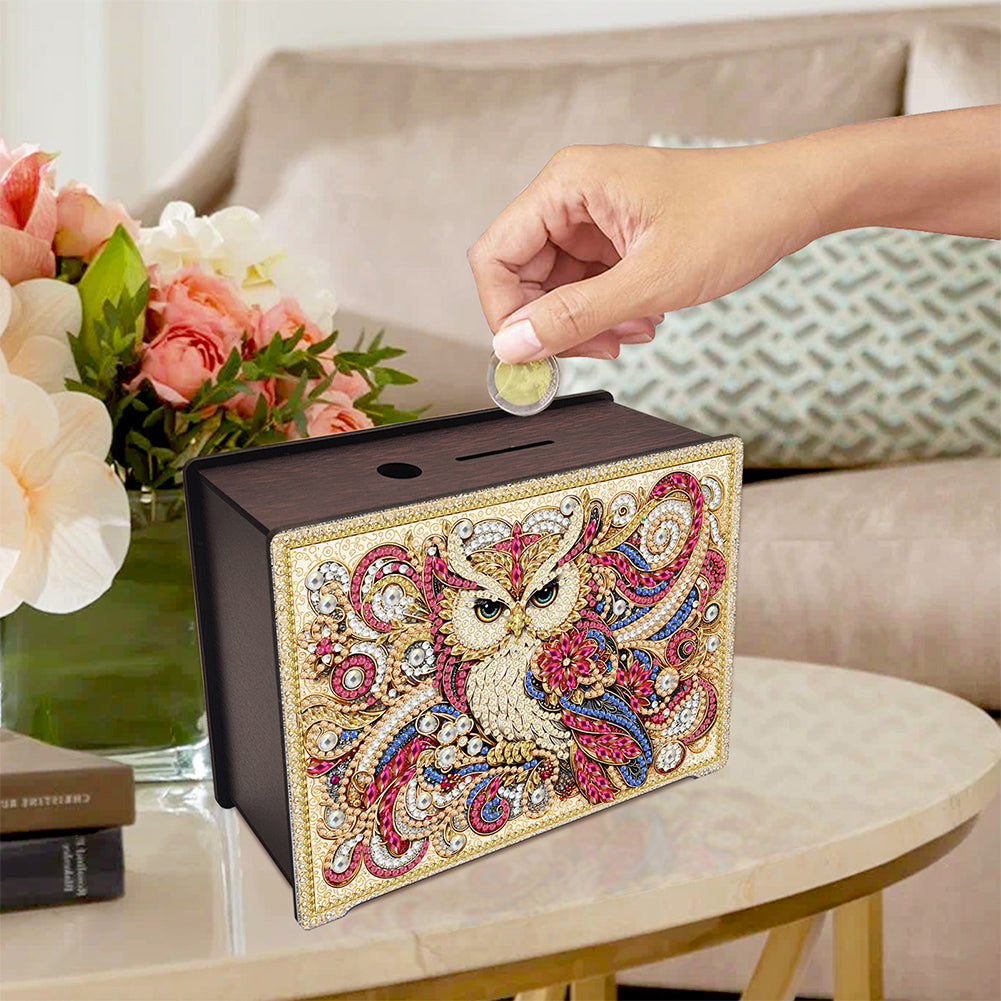Wooden Butterfly Diamond Painting Change Holder Case Decors for Adults Beginners
