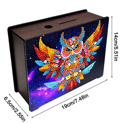 Wooden Butterfly Diamond Painting Change Holder Case Decors for Adults Beginners