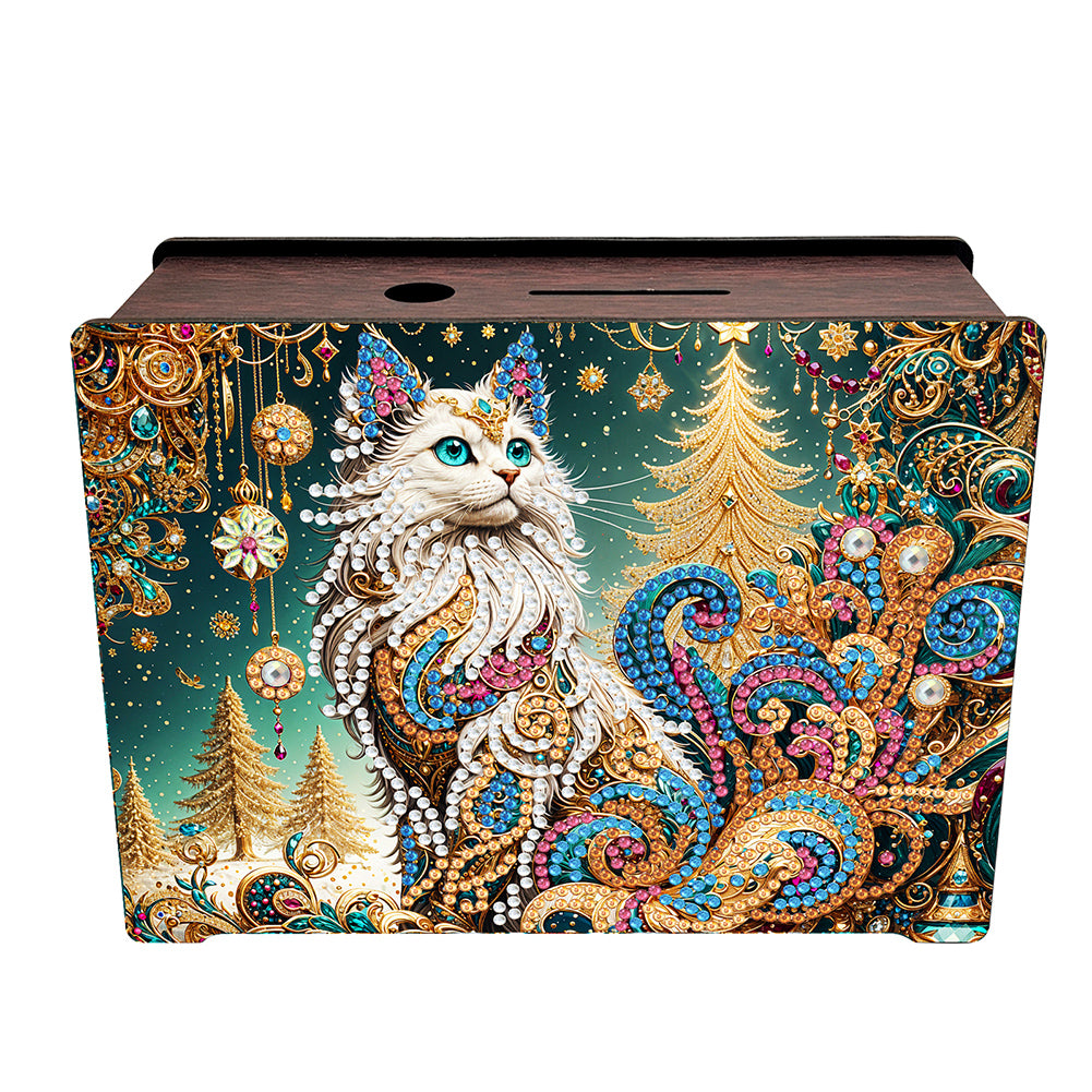 Wooden Butterfly Diamond Painting Change Holder Case Decors for Adults Beginners