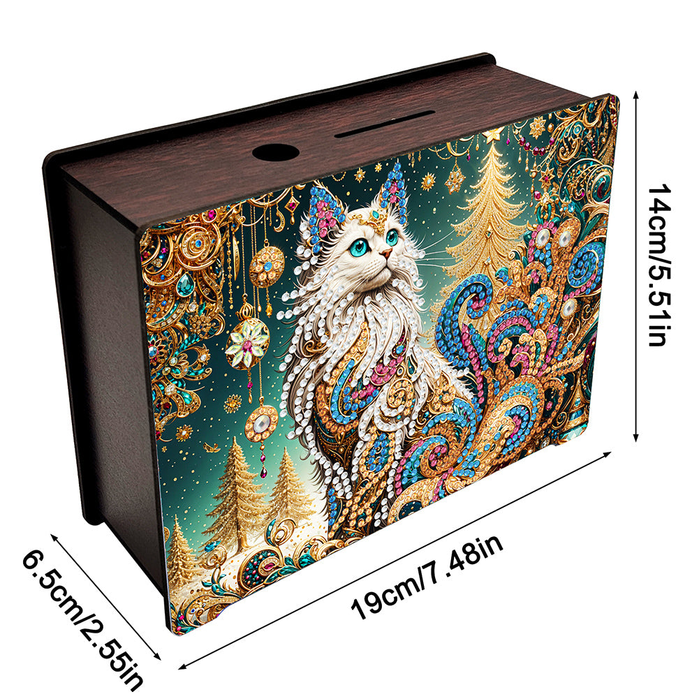 Wooden Butterfly Diamond Painting Change Holder Case Decors for Adults Beginners