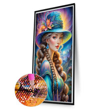 Load image into Gallery viewer, Diamond Painting - Full Square - Glowing girl (40*70CM)
