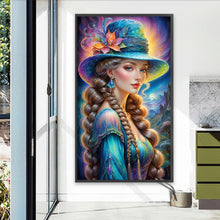 Load image into Gallery viewer, Diamond Painting - Full Square - Glowing girl (40*70CM)
