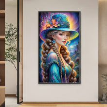 Load image into Gallery viewer, Diamond Painting - Full Square - Glowing girl (40*70CM)
