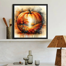 Load image into Gallery viewer, Diamond Painting - Full Round - Pumpkin (40*40CM)
