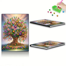 Load image into Gallery viewer, Special Shaped Tree Of Life 50 Pages Diamond Painting Notebook for Students
