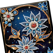 Load image into Gallery viewer, Special Shaped Flower 50 Pages Diamond Painting Notebook for Adults Students
