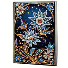 Load image into Gallery viewer, Special Shaped Flower 50 Pages Diamond Painting Notebook for Adults Students
