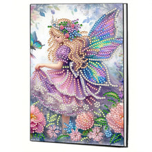 Load image into Gallery viewer, Special Shaped Fairy 50 Pages Diamond Painting Notebook for Adults Students
