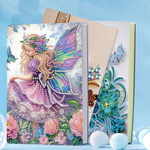 Load image into Gallery viewer, Special Shaped Fairy 50 Pages Diamond Painting Notebook for Adults Students
