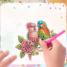 Load image into Gallery viewer, 6Pcs Bouquet Diamond Art Fridge Magnet DIY Fridge Stickers for Car Mailbox Decor
