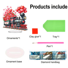 Load image into Gallery viewer, Acrylic Special Shape Flower Cake Desktop Diamond Art Kits for Home Office Decor
