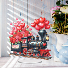 Load image into Gallery viewer, Acrylic Special Shape Flower Cake Desktop Diamond Art Kits for Home Office Decor
