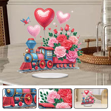 Load image into Gallery viewer, Acrylic Special Shape Flower Cake Desktop Diamond Art Kits for Home Office Decor
