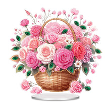 Load image into Gallery viewer, Acrylic Special Shape Flower Cake Desktop Diamond Art Kits for Home Office Decor
