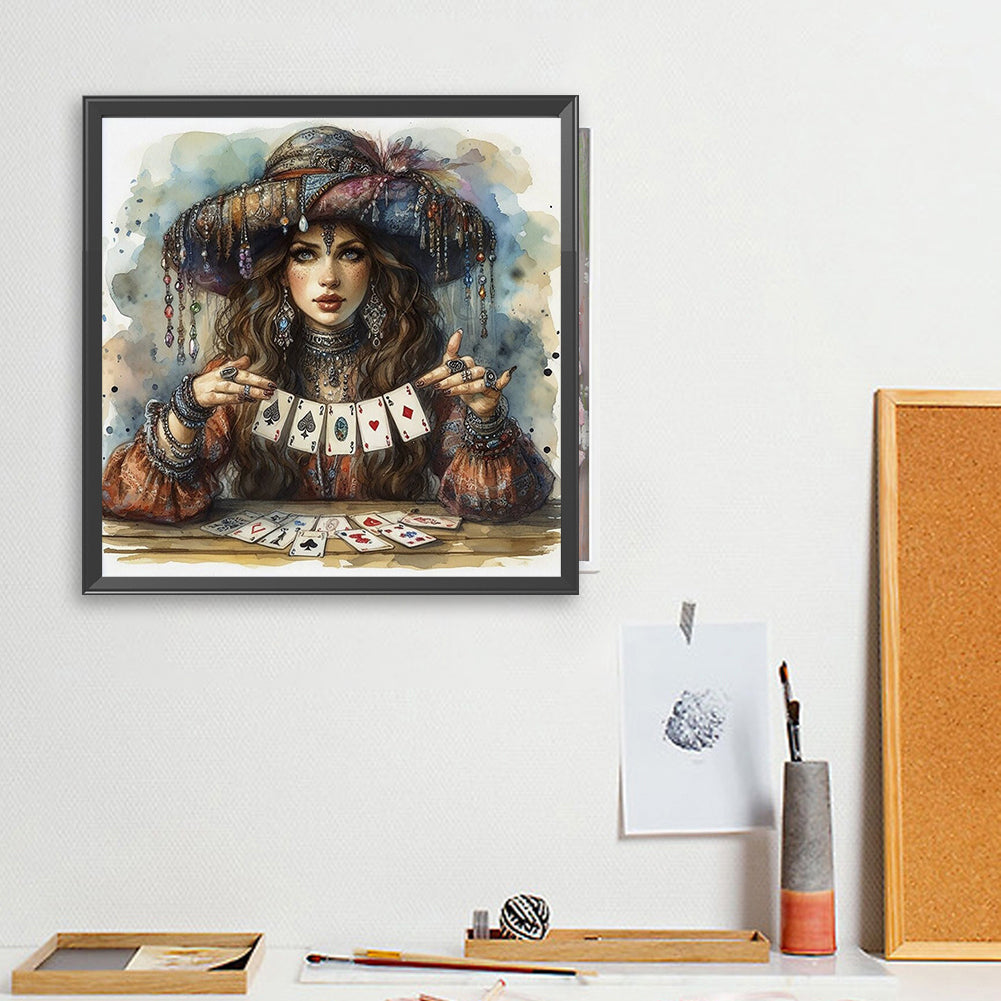 Diamond Painting - Full Square - Fortune teller (40*40CM)