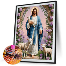 Load image into Gallery viewer, Diamond Painting - Full Square - Faith in Jesus (40*50CM)
