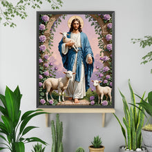 Load image into Gallery viewer, Diamond Painting - Full Square - Faith in Jesus (40*50CM)
