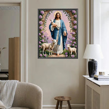 Load image into Gallery viewer, Diamond Painting - Full Square - Faith in Jesus (40*50CM)
