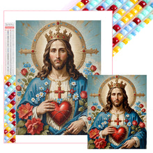 Load image into Gallery viewer, Diamond Painting - Full Square - Faith in Jesus (40*50CM)
