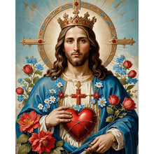 Load image into Gallery viewer, Diamond Painting - Full Square - Faith in Jesus (40*50CM)
