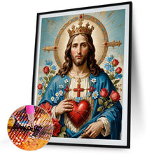 Load image into Gallery viewer, Diamond Painting - Full Square - Faith in Jesus (40*50CM)
