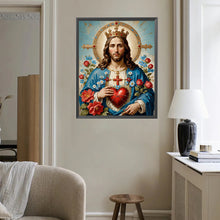 Load image into Gallery viewer, Diamond Painting - Full Square - Faith in Jesus (40*50CM)
