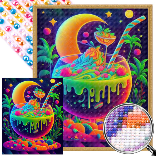 AB Diamond Painting - Full Round - Colored drinks (40*50CM)