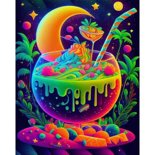 AB Diamond Painting - Full Round - Colored drinks (40*50CM)