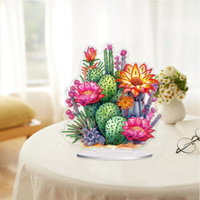 Load image into Gallery viewer, Acrylic Special Shape Cactus Flower 5D DIY Diamond Painting Desktop Ornaments
