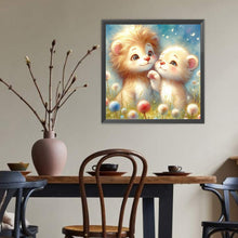 Load image into Gallery viewer, Diamond Painting - Full Round - Dandelion Lion (40*40CM)
