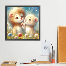Load image into Gallery viewer, Diamond Painting - Full Round - Dandelion Lion (40*40CM)

