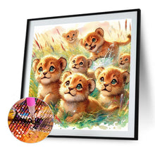 Load image into Gallery viewer, Diamond Painting - Full Round - Lions (40*40CM)

