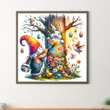 Load image into Gallery viewer, Diamond Painting - Full Round - Easter gnome painting (30*30CM)
