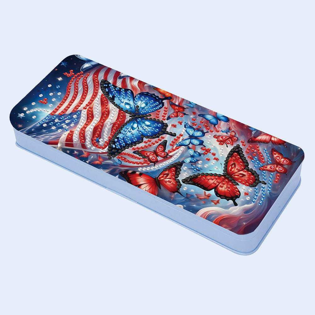 Diamond Painting Pencil Case DIY Diamond Painting Stationery Case for Art Crafts