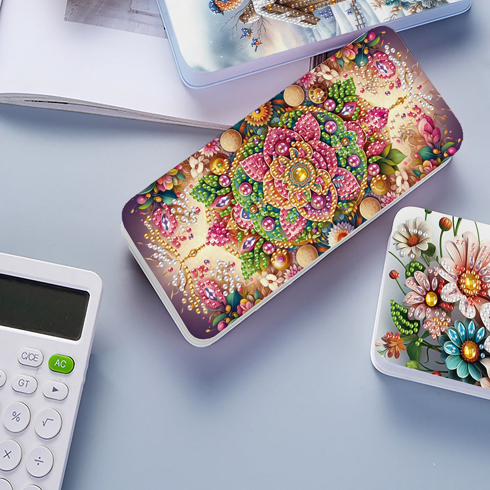 Diamond Painting Pencil Case DIY Diamond Painting Stationery Case for Art Crafts
