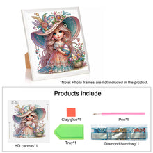 Load image into Gallery viewer, Diamond Painting - Partial Special Shaped - Cute Kids (30*30CM)
