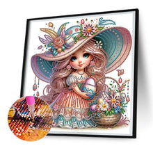 Load image into Gallery viewer, Diamond Painting - Partial Special Shaped - Cute Kids (30*30CM)
