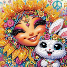 Load image into Gallery viewer, Diamond Painting - Partial Special Shaped - Cute Kids (30*30CM)
