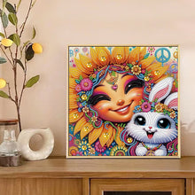 Load image into Gallery viewer, Diamond Painting - Partial Special Shaped - Cute Kids (30*30CM)
