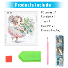 Load image into Gallery viewer, Diamond Painting - Partial Special Shaped - Cute Kids (30*30CM)
