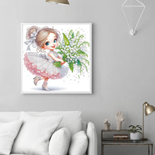 Load image into Gallery viewer, Diamond Painting - Partial Special Shaped - Cute Kids (30*30CM)
